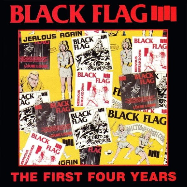 |  Vinyl LP | Black Flag - First Four Years (LP) | Records on Vinyl