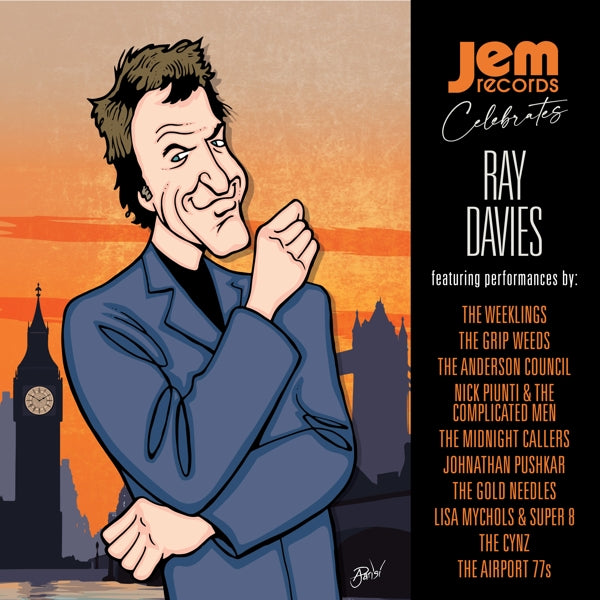 |  Vinyl LP | V/A - Jem Records Celebrates Ray Davies (LP) | Records on Vinyl