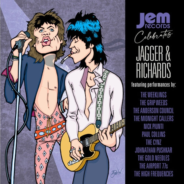 |  Vinyl LP | V/A - Jem Records Celebrates Jagger & Richards (LP) | Records on Vinyl