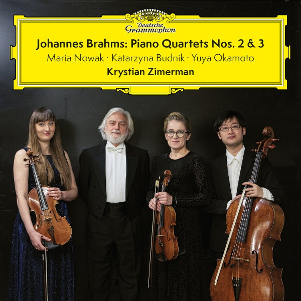 |  Vinyl LP | Krystian & Maria Nowak & Katarzyna Budnik Zimerman - Brahms: Piano Quartets Nos. 2 & 3 (2 LPs) | Records on Vinyl