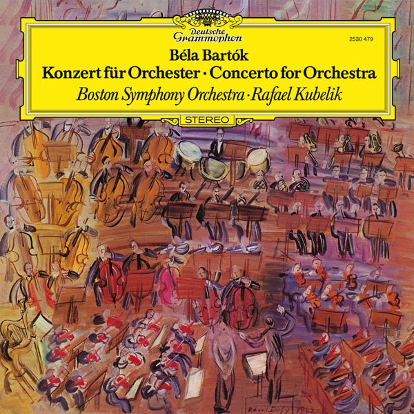 |  Vinyl LP | Rafael & Boston Symphony Orchestra Kubelik - Bela Bartok: Concerto For Orchestra (LP) | Records on Vinyl