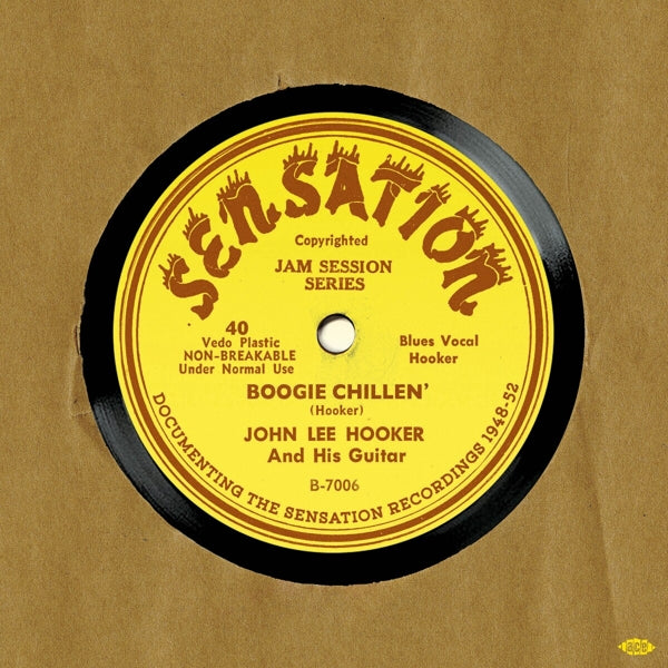 |  Vinyl LP | John Lee Hooker - Sensation - Documenting the Sensation Recordings 1948-52 (LP) | Records on Vinyl