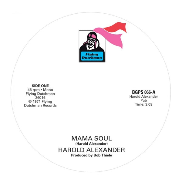 |  7" Single | Harold Alexander - Mama Soul / Heavy Soul Slinger (Single) | Records on Vinyl