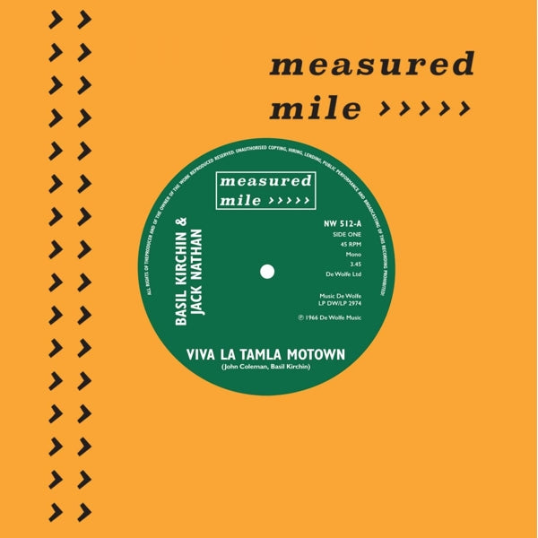 |  7" Single | Basil & Jack Nathan Kirchin - Viva La Tamla Motown/Main Chance (Single) | Records on Vinyl