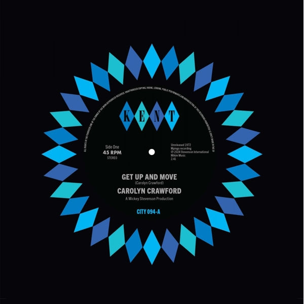 |  7" Single | Carolyn Crawford - Get Up and Move / Sugar Boy (Single) | Records on Vinyl
