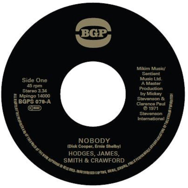 |   | James Hodges - Nobody / It Cracks Me Up (Single) | Records on Vinyl