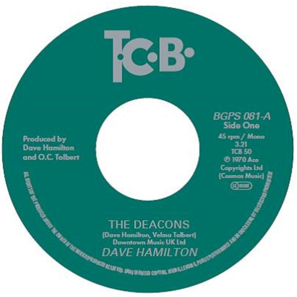 |   | Dave Hamilton - the Deacons / Pisces Pace (Single) | Records on Vinyl