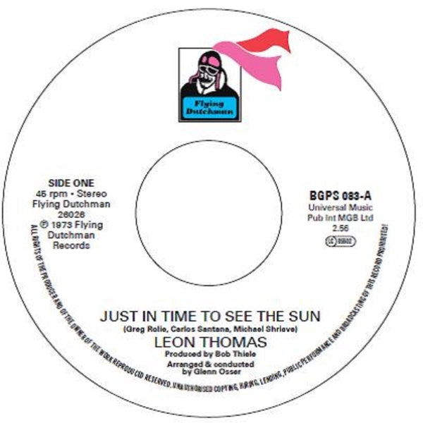 |  7" Single | Leon Thomas - Just In Time To See the Sun / China Doll (Single) | Records on Vinyl