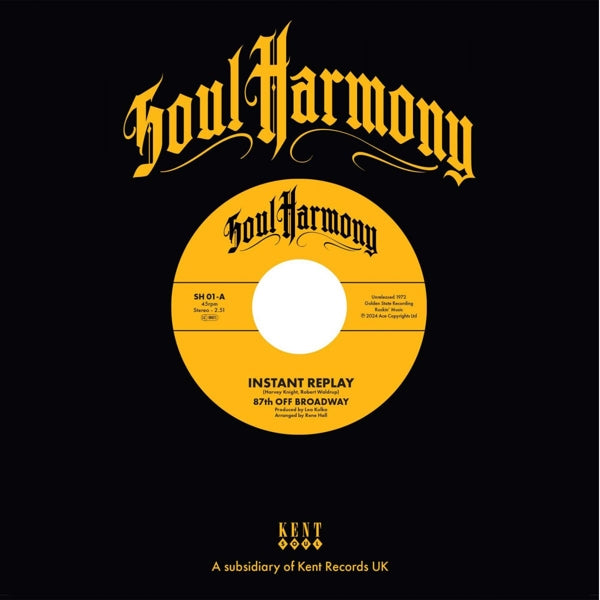|   | 87th Off Broadway & Larry Sanders - Instant Replay / I'm In Love (Single) | Records on Vinyl