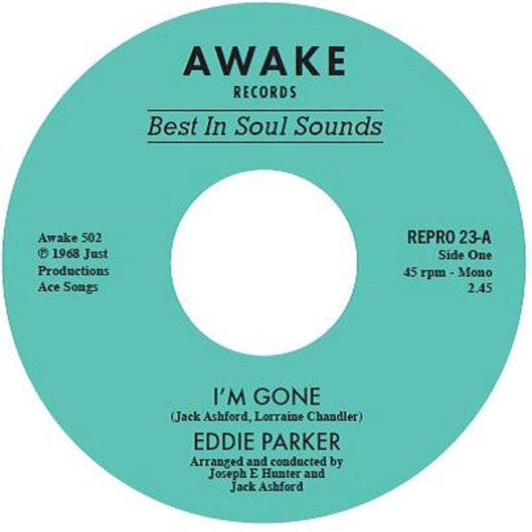 |  7" Single | Eddie Parker - I'm Gone / Crying Clown (Single) | Records on Vinyl