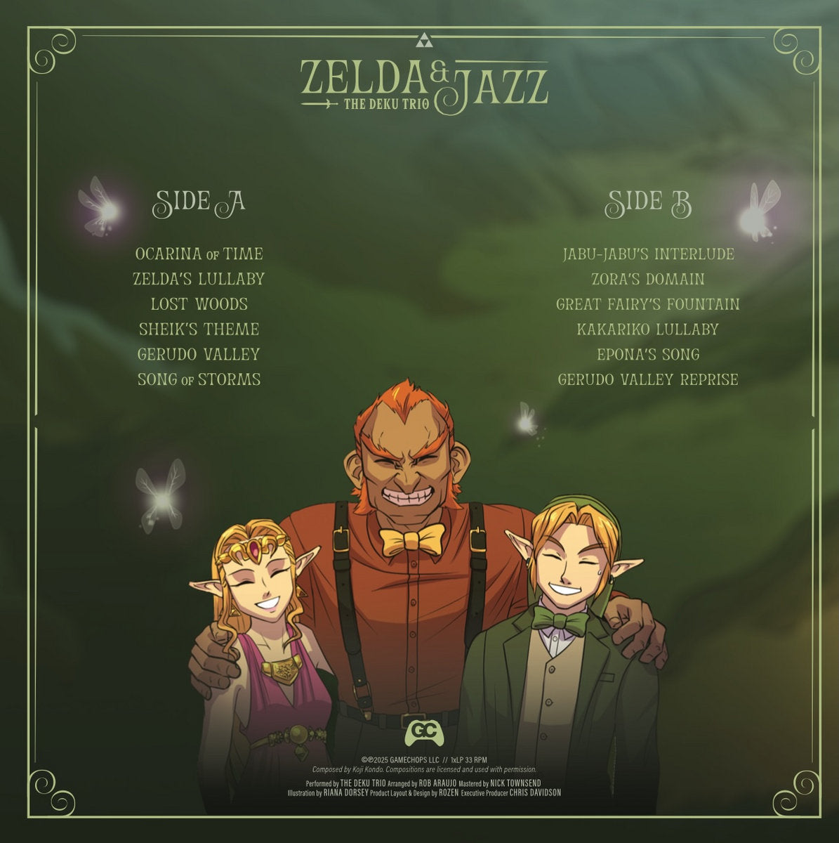 |  Vinyl LP | Deku Trio - Zelda & Jazz (LP) | Records on Vinyl