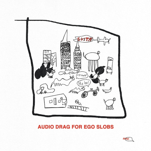 |  Vinyl LP | Gustaf - Audio Drag For Ego Slobs (LP) | Records on Vinyl