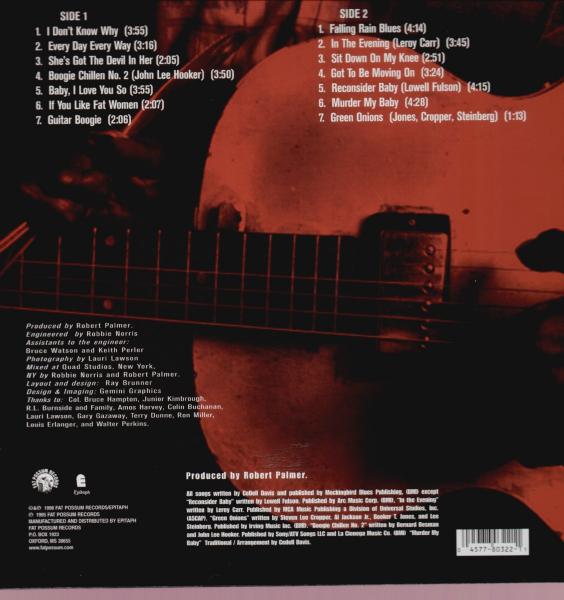 |  Vinyl LP | Cedell Davis - Feel Like Doin' Something Wrong (LP) | Records on Vinyl