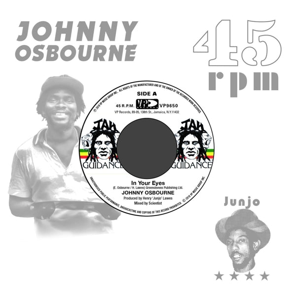 |  7" Single | Johnny Osbourne - In Your Eyes/Dangerous Match Four (Single) | Records on Vinyl