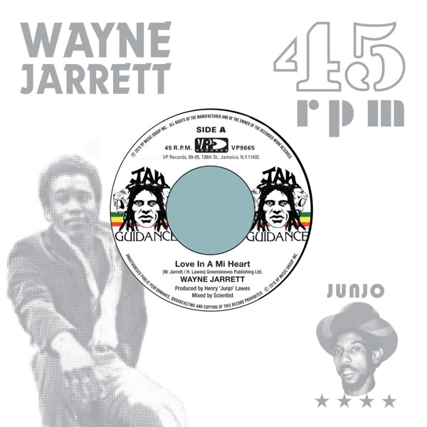 |   | Wayne & Roots Radics Jarrett - Love In a Mi Heart/Blood On His Lip (Single) | Records on Vinyl