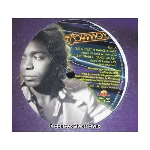 |  12" Single | Bohannon - Let's Start Ii Dance Again / the Party Train (Single) | Records on Vinyl