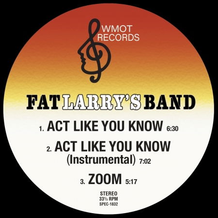 |  Vinyl LP | Fat Larry's Band - Act Like You Know / Zoom (LP) | Records on Vinyl
