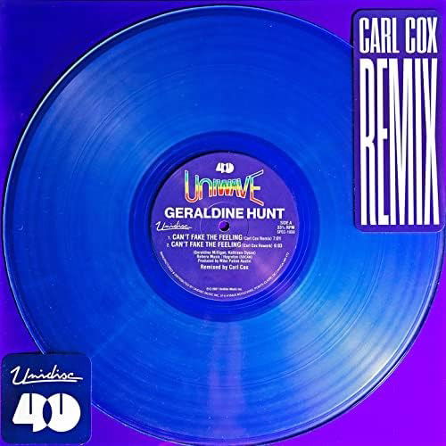 |  Vinyl LP | Geraldine Hunt - Can't Fake the Feeling (Carl Cox Remix) (LP) | Records on Vinyl