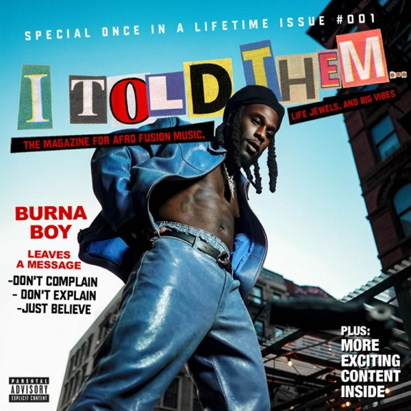 |  Vinyl LP | Burna Boy - I Told Them... (LP) | Records on Vinyl