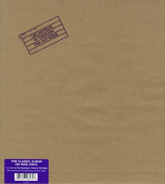 |  Vinyl LP | Led Zeppelin - In Through the Out Door (LP) | Records on Vinyl