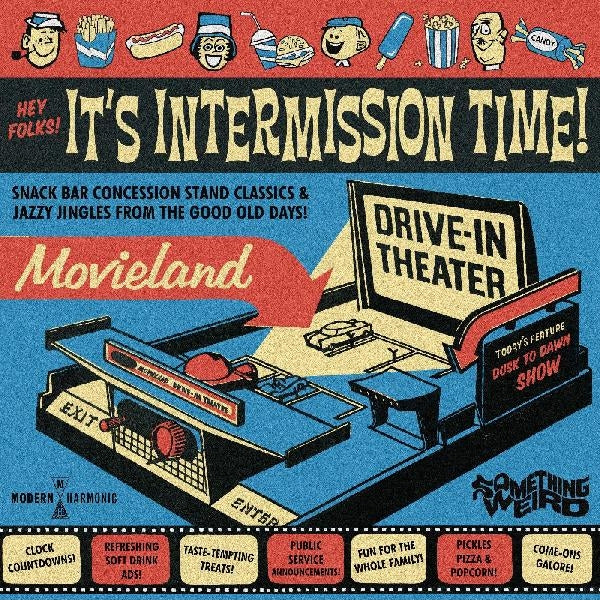 |  Vinyl LP | Something Weird - Hey Folks! It's Intermission Time! (LP) | Records on Vinyl