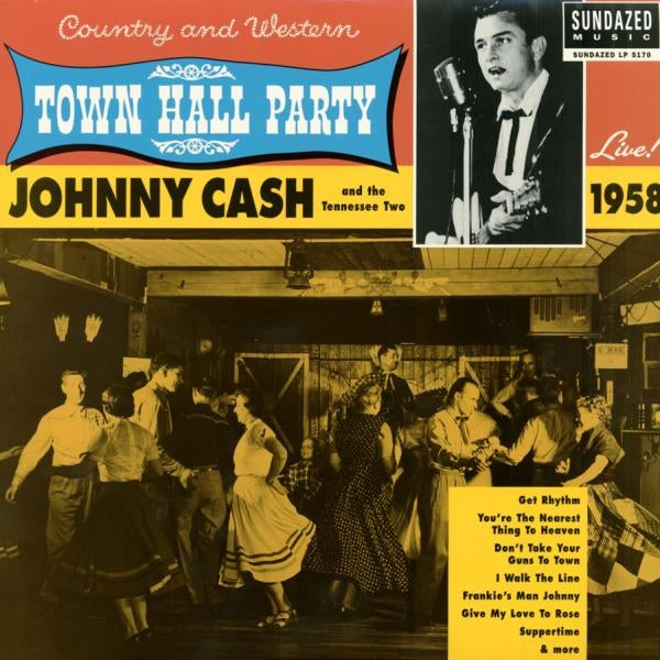 |  Vinyl LP | Johnny Cash - Live At Town Hall Party 1958 (LP) | Records on Vinyl