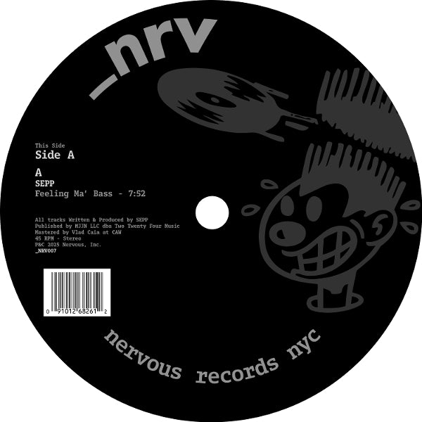|  12" Single | Sepp - Nrv007 (Single) | Records on Vinyl