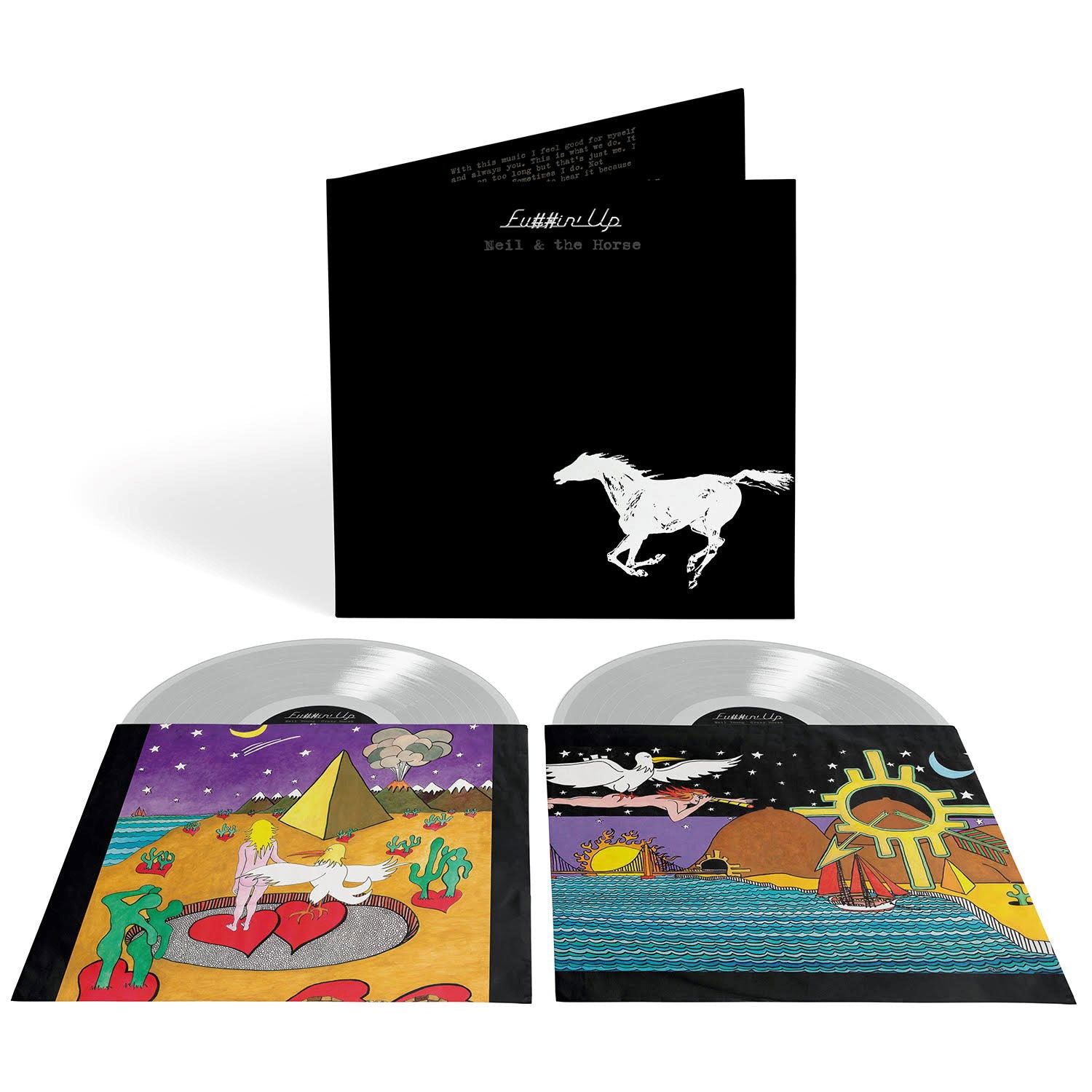 |  Vinyl LP | Neil & Crazy Horse Young - Fu##In' Up (2 LPs) | Records on Vinyl
