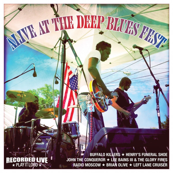 |  Vinyl LP | Various - Alive At the Deep Blues Fest (LP) | Records on Vinyl