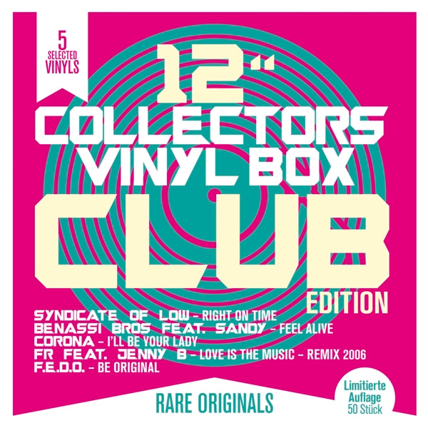 |  Vinyl LP | V/A - Collector's Vinyl Box:Club (5 LPs) | Records on Vinyl