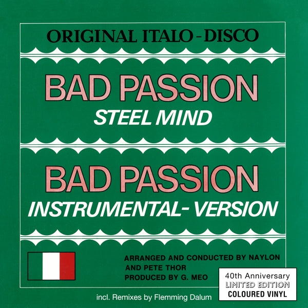 |  12" Single | Steel Mind - Bad Passion (Single) | Records on Vinyl
