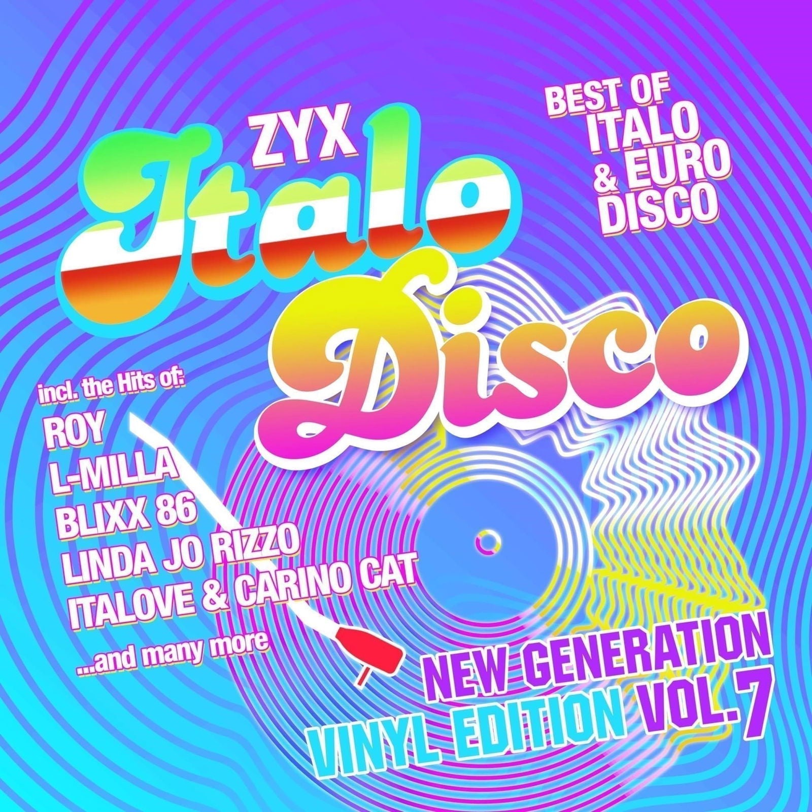 V/A - Zyx Italo Disco New Generation (LP) Cover Arts and Media | Records on Vinyl