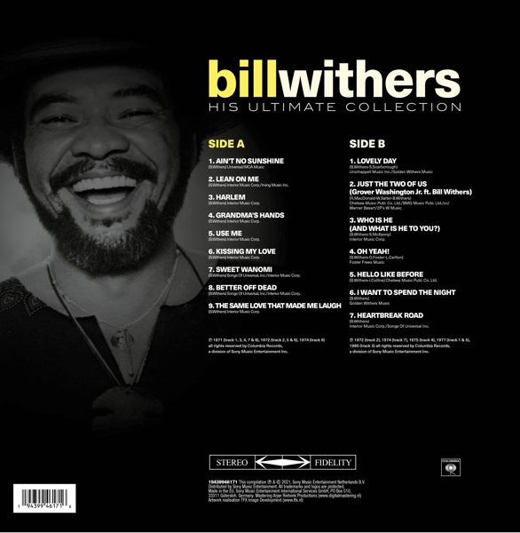 | Vinyl LP | Bill Withers - His Ultimate Collection (LP) | Records on Vinyl