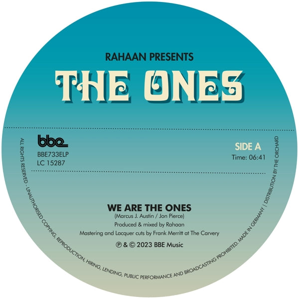 |  12" Single | Rahaan - We Are the Ones / Fire / Forever (Single) | Records on Vinyl