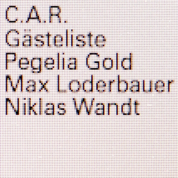 |  Vinyl LP | C.A.R. - Gasteliste (LP) | Records on Vinyl