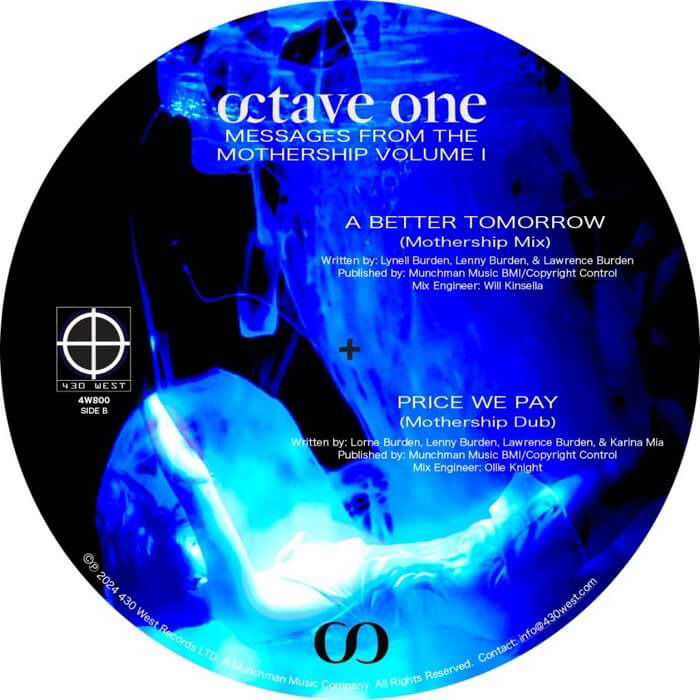 |  12" Single | Octave One - Messages From the Mothership Volume I (Single) | Records on Vinyl