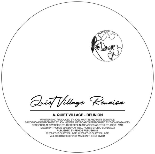 |  12" Single | Quiet Village - Reunion (Single) | Records on Vinyl