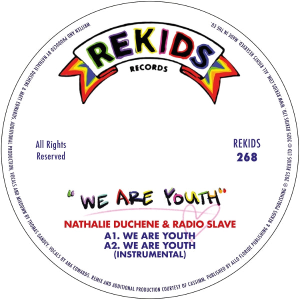 |  12" Single | Nathalie & Radio Slave Duchene - We Are Youth (Single) | Records on Vinyl