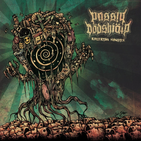 |  Vinyl LP | Passiv Dodshjalp - Kollektiva Monster (LP) | Records on Vinyl