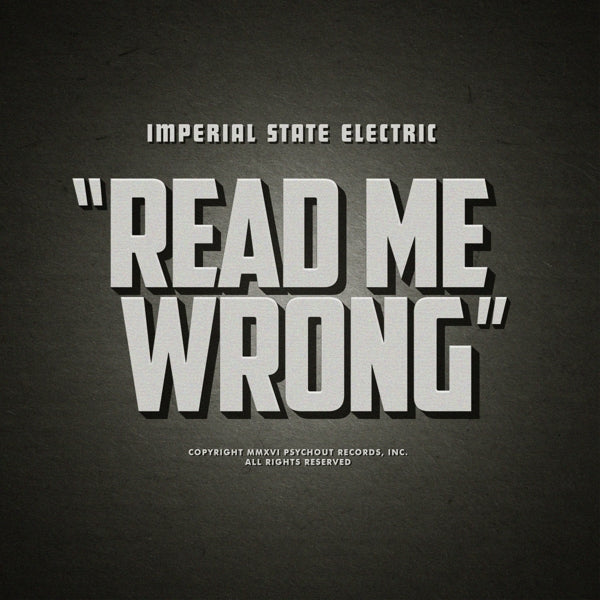 |   | Imperial State Electric - Read Me Wrong (LP) | Records on Vinyl
