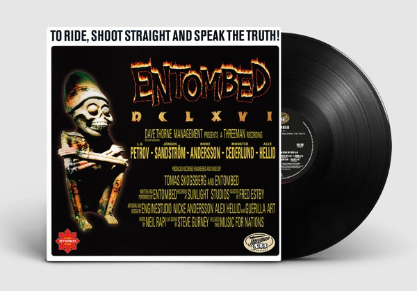 |   | Entombed - Dclxvi - To Ride, Shoot Straight and Speak the Truth (LP) | Records on Vinyl