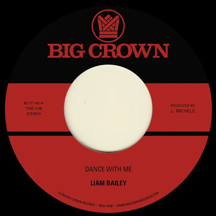 |  7" Single | Liam Bailey - Dance With Me (Single) | Records on Vinyl