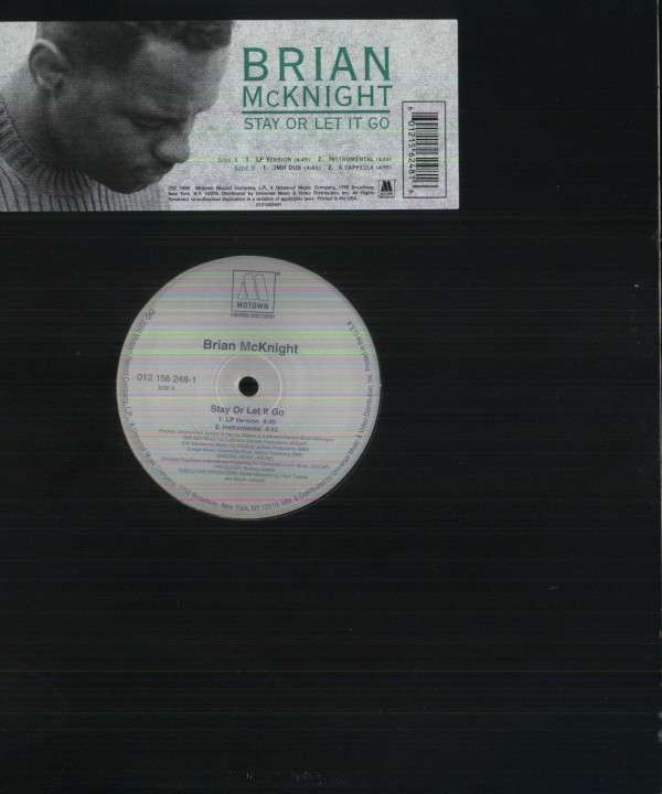 |  12" Single | Brian McKnight - Stay or Let Go (Single) | Records on Vinyl