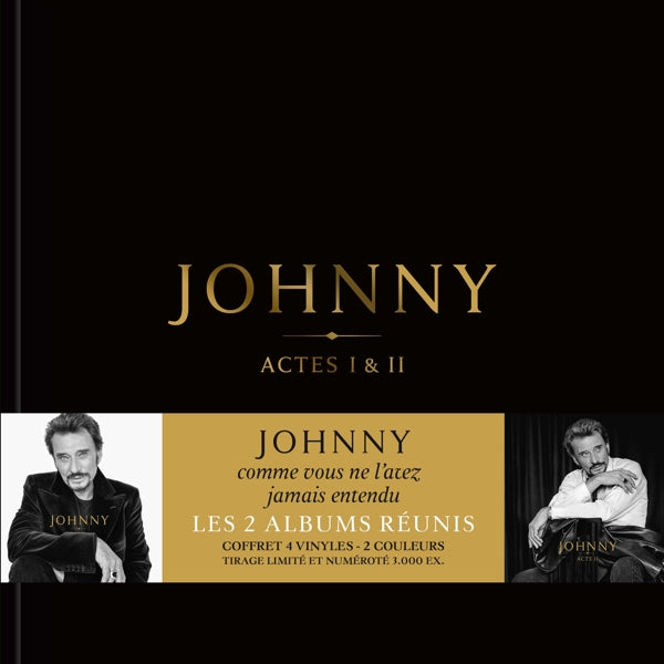|  Vinyl LP | Johnny Hallyday - Johnny Acte I + Acte Ii (4 LPs) | Records on Vinyl