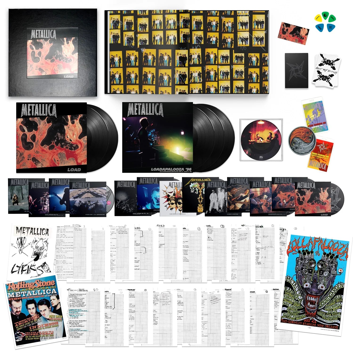 |  vinylboxset | Metallica - Load (25 LPs) | Records on Vinyl
