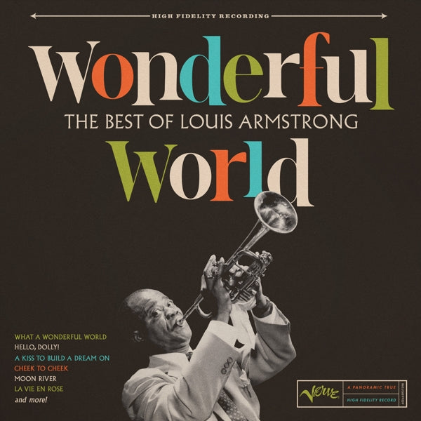|  Vinyl LP | Louis Armstrong - Wonderful World: the Best of Louis Armstrong (LP) | Records on Vinyl
