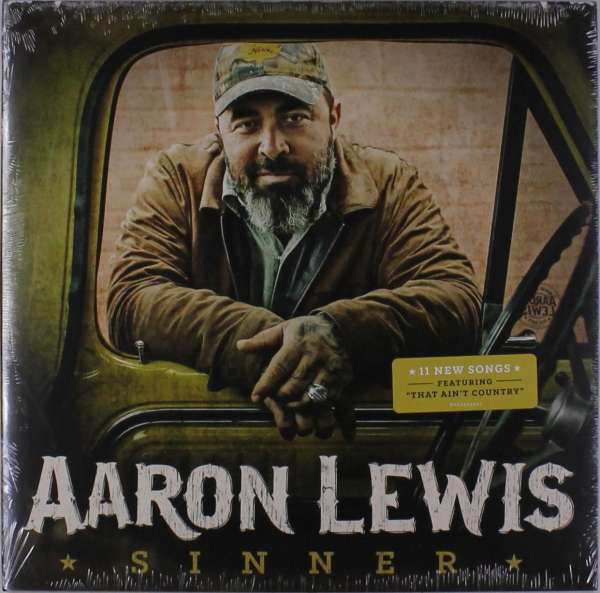 |  Vinyl LP | Aaron Lewis - Sinner (LP) | Records on Vinyl