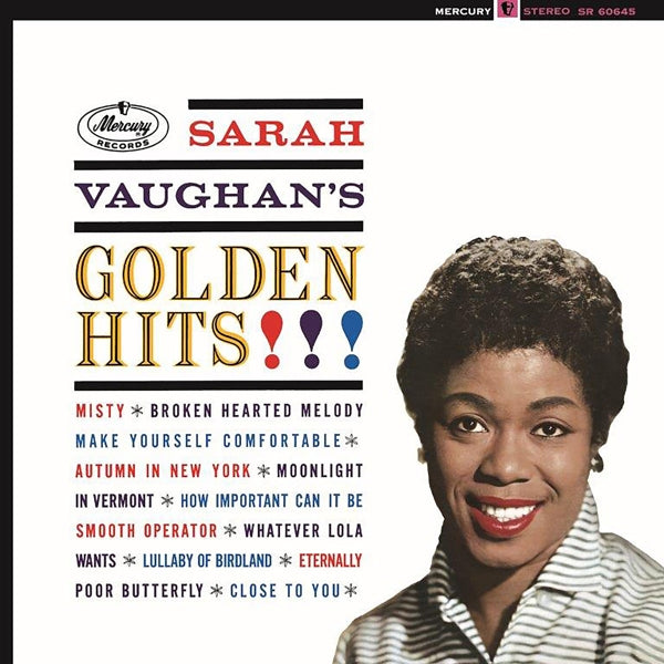 |  Vinyl LP | Sarah Vaughan - Golden Hits (LP) | Records on Vinyl