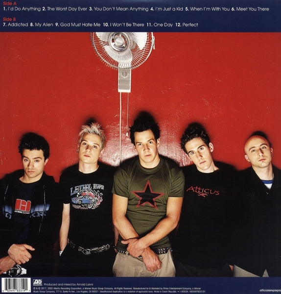 |  Vinyl LP | Simple Plan - No Pads, No Helmets...Just Balls (LP) | Records on Vinyl