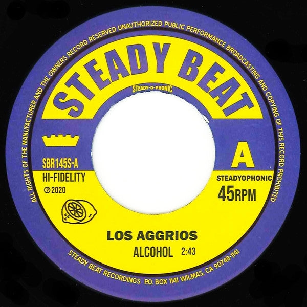 |  7" Single | Los Aggrios - Alcohol (Single) | Records on Vinyl